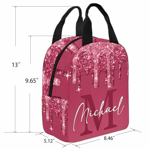 MyPupSocks Personalized School Backpack for Girls Custom Girls Casual Daypacks Lunch Tote Bag Customized Travel Book Bag with Name Knapsack Schoolbag for Teens Kids College - color: Multi 10