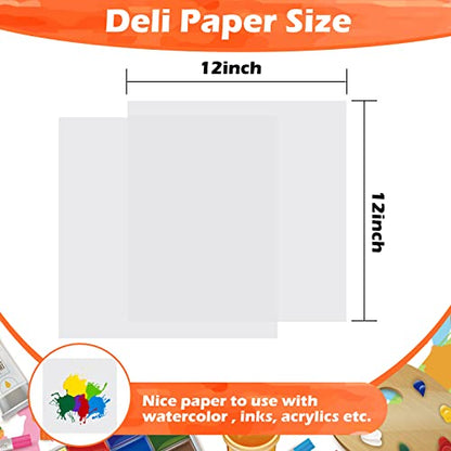 Epakh Tracing Paper 120 Sheets, 12 x 12 Inch Transparent Drawing Paper for Tracing Pads for Pencil Sketching Drawing DIY Crafts Painting Wax Printing Calligraphy Ink Markers - size: 12 x 12 Inch