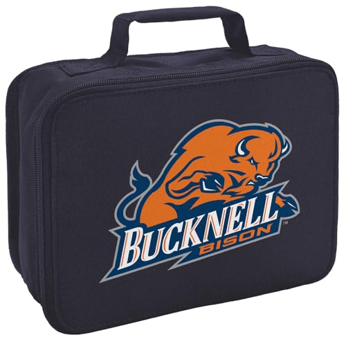 Campus Lab Bucknell University Insulated Soft Sided Lunch Box - Reusable Lunch Bag For School Office Work, BPA Free, Navy - color: Bucknell University