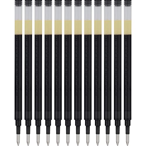 Pilot, G2 Gel Ink Refills, Fine Point 0.7 mm, G2 Pen Refills, Black, Pack of 12 - size: 12-Pack