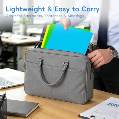 40 Pack Plastic Folders with Pockets, Letter Size, 10 Colors | 2 pockets with card slots; each pocket holds 50+ sheets. Water-resistant, tear-resistant folders for school, office, home