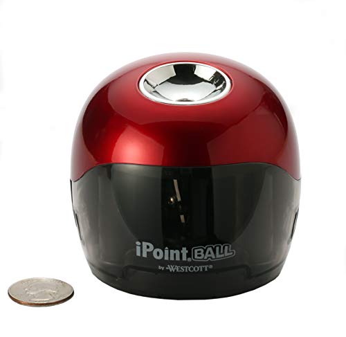 Westcott iPoint Ball Battery Pencil Sharpener - size: Single, style: iPoint Ball