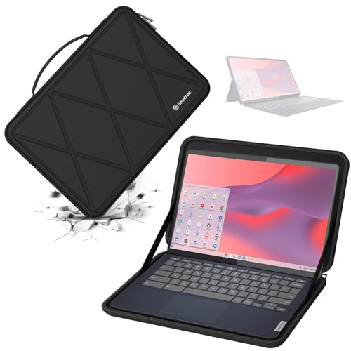 Smatree Hard EVA Protective Sleeve Case Compatible for 13.3 inch Lenovo IdeaPad Duet 5 Chromebook Gen 6-Qualcomm Laptop, IdeaPad Duet 5 Chromebook Gen 6 Notebook Bag (X8015) - color: X Series-Black, size: For 13.3 inch Lenovo IdeaPad Duet 5(X8015)