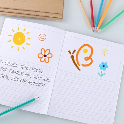 zmybcpack 12 Pack Primary Composition Notebook 9.75" x 7.5" Primary Journal | Handwriting Practice Notebook Draw and Write Journal for Kids to Write Stories（32 Sheet/64 Page) - size: 9.75 x 7.5"(Draw and writing)