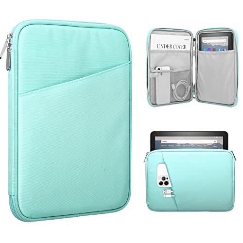 TiMOVO 8-9 Inch Tablet Sleeve Case for All-New iPad Mini 7 (A17 Pro, 2024), iPad Mini 6 (8.3-Inch, 2021), iPad Mini 5/4/3/2/1, Portable Protective Pouch Bag for iPad Mini, Mint Green - color: Mint Green, size: 8-9 Inch