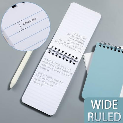 QiCheng Pocket Notebook Mini Notepad Small Spiral Notebooks 3X5Inch | functionality PortabilityPortability convenience - size: 12-1