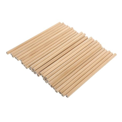 STOBAZA 30pcs Natural Wood Hb Pencils for Sketching Writing and Drawing Lightweight Comfortable Grip Wooden Pencils for Students Artists and Teachers Multi-function Art Supplies