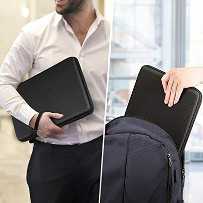 FINPAC 14-inch Hard Laptop Sleeve Case Compatible with Acer Dell, Black | Laptop Carrying Case for HP, ASUS, Dell, Laptop Notebook Ultrabook, Water-Resistant Shockproof Computer Bag - color: Black, size: 13.5-14-inch Laptop/Notebook