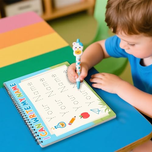Personalized Name Tracing Worksheets Custom Handwriting Practice Sheet A4 Size Paper Learning for Preschool Boys Girls