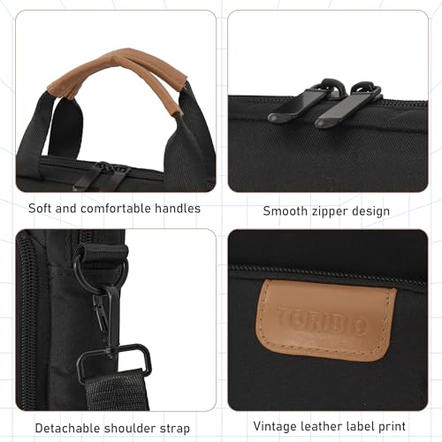 9-11 Inch Tablet Sleeve Bag, Padded Protective Travel Carrying Case for iPad A16 2025, iPad Air M4 11-inch 2026 M3 M2, iPad Pro M5/M4 11 inch, iPad 10/9/8/7th, Galaxy Tab A9+/S9/S8 11" - color: Black, size: 9-11 Inch