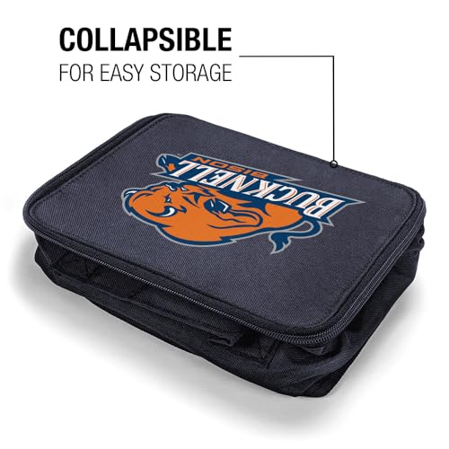 Campus Lab Bucknell University Insulated Soft Sided Lunch Box - Reusable Lunch Bag For School Office Work, BPA Free, Navy - color: Bucknell University