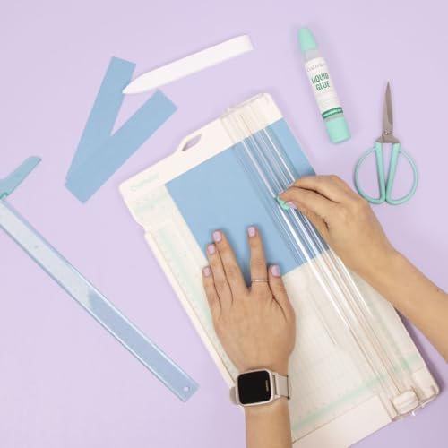 Craftelier - Paper Trimmer and Score Board for Paper Crafts | Scrapbooking Trimmer Tool | Card Making, Small Business Essentials | Size 15.35 x 16.93 inches - size: 15.35 x 16.93 inches