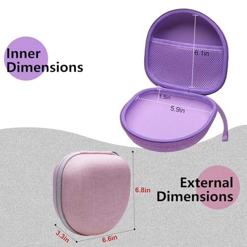 Headphone Case Compatible with BERIBES/TOZO/KVIDIO/Beats/Soundcore Anker Noise Cancelling Over-Ear Headphones, Army Green - color: 17.Army Green