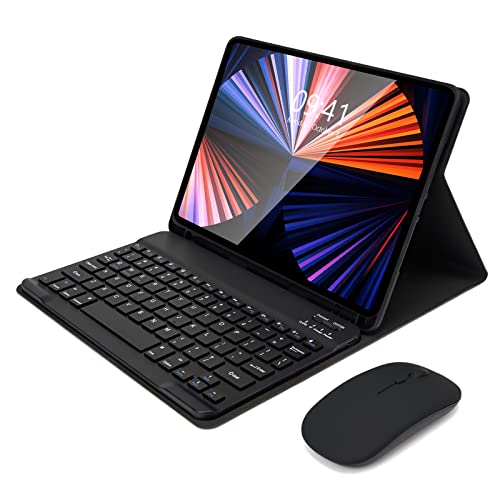 SOPPY Keyboard Case with Mouse for iPad Air 11-inch (M3 2025 / M2 2024) & Air 5th/4th Gen & iPad Pro 11 inch (1st/2nd/3rd/4th Gen), Detachable Bluetooth Keyboard Cover, Rechargeable, Black - color: Black, size: for 10.9 & 11 inch iPad Air/Pro