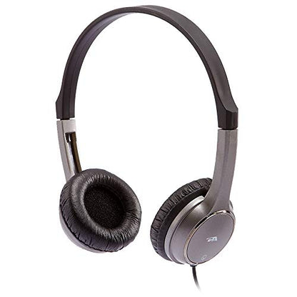 Cyber Acoustics ACM-7000 Lightweight 3.5mm Stereo Wired Headphones for Kids, On Ear Headphones Wired for Chromebook, Laptop, PC, Mac & Tablet, Wired Headphones Without Microphone - size: 1 Unit