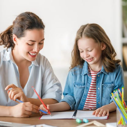 Pre-Sharpened Pencils #2 HB for Kids, School Number 2 Pencils with Latex-Free Erasers, Smooth Writing, Break-Resistant, Easy to Sharpen, Comfort Grip, Back to School Supplies, 12 Count - color: Bright