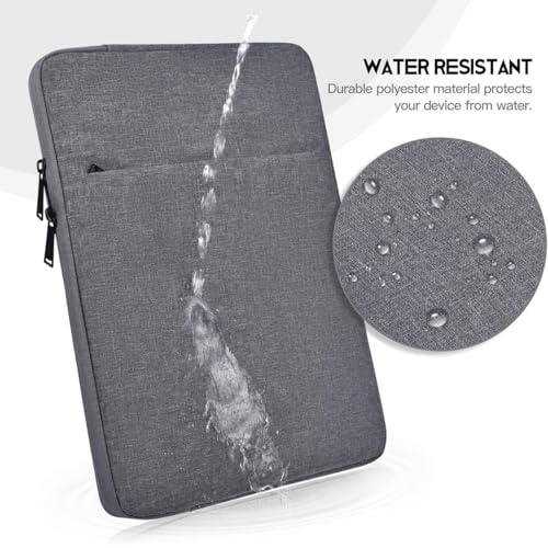 11.6 12 12.2 12.3 Inch Laptop Sleeve for 12.2" Samsung Chromebook Plus V2, Lenovo 11.6" 300e Chromebook, 12" 13" Microsoft Surface Pro, Dell Latitude 3190 11.6",ASUS HP Samsung Acer Lenovo Laptop Case - color: Space Grey