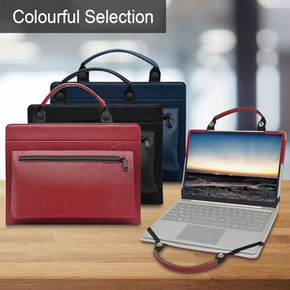 Laptop Case Cover Sleeve for Acer Chromebook 514 CB514-1W CB514-1W-30AC CB514-1W-5280 with Portable Bag with Bag Handle,Red - color: Red