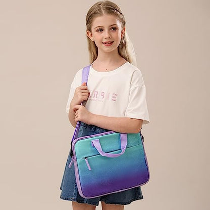 Choco Mocha Kids Tablet Sleeve Bag for Boys & Girls, (10-12.5Inch) - color: Starry Sky-purple 12.5inch, size: 12.5inch(12.5 x 9.8 x 1.3)