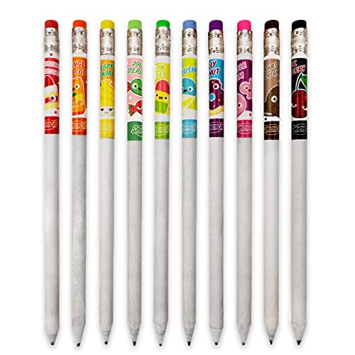 Graphite Smencils Cylinder - HB #2 Scented Pencils, 50 Count, Gifts for Kids, Party Favors, Classroom Rewards - color: Original