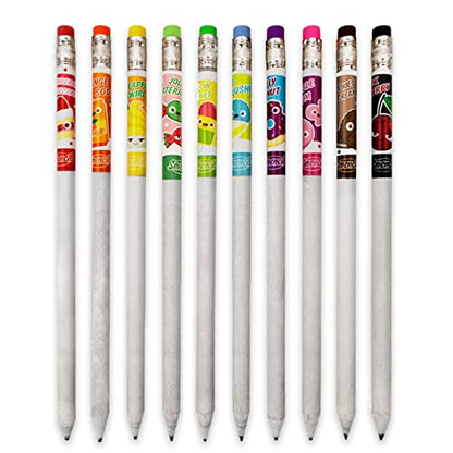 Graphite Smencils Cylinder - HB #2 Scented Pencils, 50 Count, Gifts for Kids, Party Favors, Classroom Rewards - color: Original