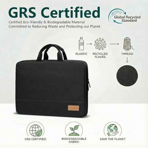 bagasin 13.3 Inch Laptop Sleeve Case TSA Friendly | Laptop bag fits MacBook Air M2/M1 2022-2018, MacBook Pro 2022-2016 M2/M1 & 12.9'' iPad Pro 6th-3rd Gen. Water-resistant - color: Black, size: 13-13.3