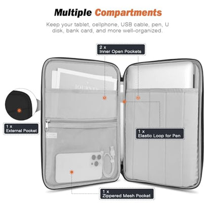 MoKo 13.3-14 Inch Laptop Sleeve Case, Fits New 13-inch MacBook Neo A18 Pro/Mac Air M5-M1, 14" MacBook Pro M5 Pro/M5 Max/M5/M4/M3/M2/M1, Protective Bag Carrying Case with Pocket, Black - color: Black, size: 13.3-14 inch