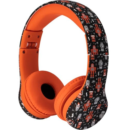 Snug Play+ Kids Headphones with Volume Limiting for Toddlers (Boys/Girls) - Robots - color: Robots