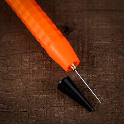 Rite in the Rain Weatherproof Mechanical Twist Pencil, Orange Barrel, 0.9mm Black Lead, 3 Pack (No. OR9-3) - color: Orange