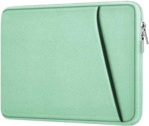 Askuko Laptop Case, Shockproof Protective Computer Sleeve Cover, Handbags Portable Laptop Bag for 15.6 inch HP Dell Asus Lenovo Notebook Computer with Front Pocket, Light Blue - color: Light Blue, size: 15.6 inch