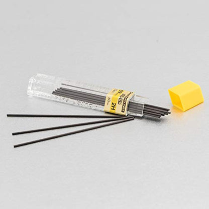Pentel Super Hi-Polymer Lead Refill, 0.9mm Thick, 2H, 180 Pieces of Lead (50-9-2H) - style: 2H Lead