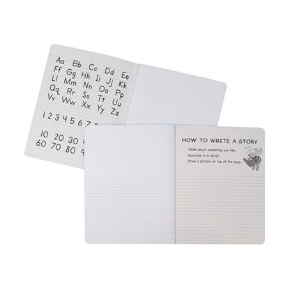 C-Line Composition Notebook, Primary Ruled, Black Marble (22020), Pack of 1