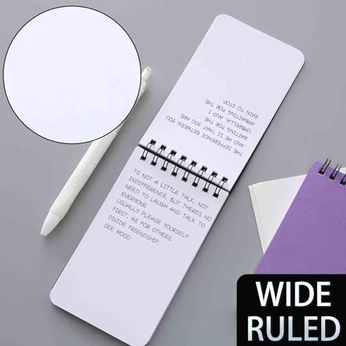 Pocket Notebook Mini Notepad Small Spiral Notebooks 3X5Inch (6-blank) | functionality PortabilityPortability convenience - size: 6-blank