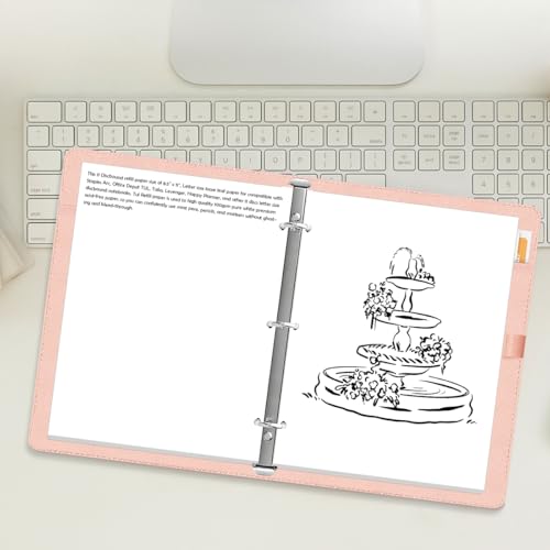 (3-Pack) A4 Blank Paper Refills, 300Sheets / 600Pages Print/Loose-Leaf Paper, 3-Hole, 100gsm, White, 8.5'' x 11'' - style: 3-Hole