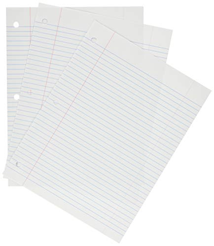 Sparco 82124-Parent Filler Paper, College Ruled, 16lb., 10-1/2 x 8 Inches, 200/Pack, WE