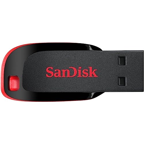 SANDISK 32GB Cruzer Blade USB 2.0 Flash Drive- SDCZ50-032G-B35, Black - size: 32GB