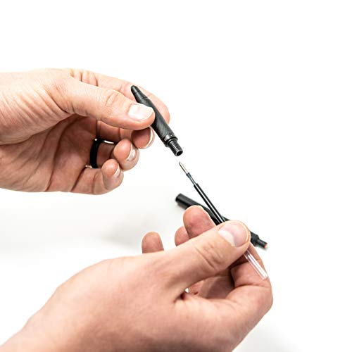 Zebra Pen – STEEL Series Premium Gel Pen – G-750 Retractable, 0.7mm Medium Point Black Ink, Rapid Dry Ink, Comfort Knurled Grip, Black Brass Barrel, Refillable, Japanese Craft Detail, 1-Pack (49811) - color: Black A, size: 1 Count (Pack of 1)