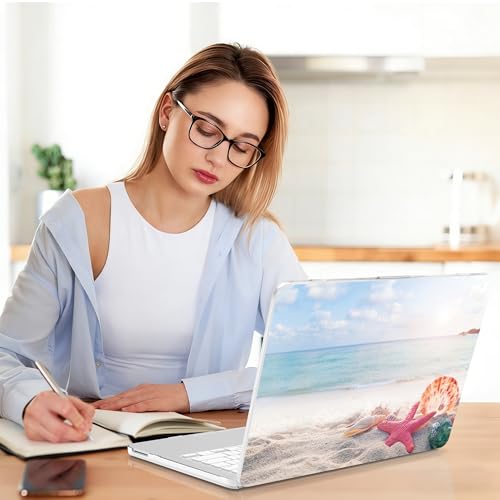 Teryeefi for New MacBook Neo 13 inch 2026 Release Model A3404, Sleek Hard Shell Cover, Keyboard Skin, Screen Protector & USB-C Adapter (Beach) - color: Beach