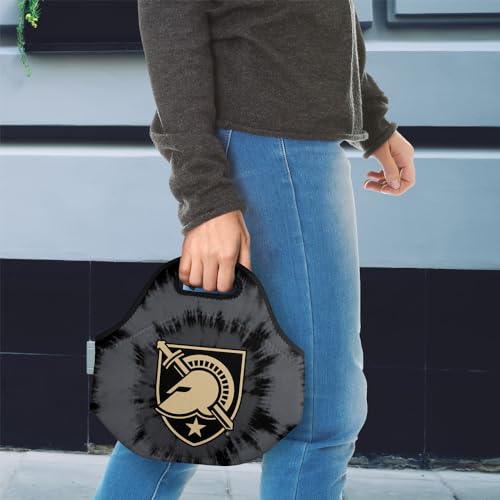 Campus Lab Us Military Academy Tie-Dye Soft Neoprene Lunch Bag, Lightweight - color: Army Black Knights