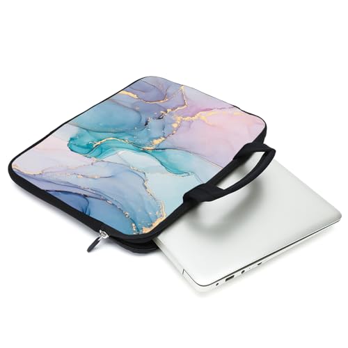 Laptop Sleeve Case 11.6" 12.1 Inch Neoprene Laptop Sleeve/Notebook Computer Case/Chromebook Case/Carrying Bag (Blue) - color: Blue