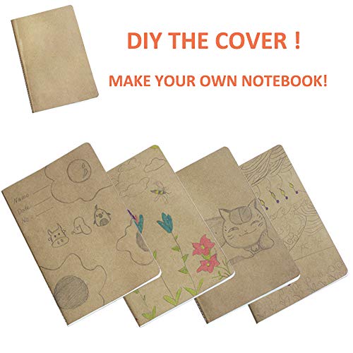 zmybcpack 12 Pack 8.25x5.5 Inches Dot Grid Paper Notebook/ A5 Size Dot Journal Notebook, Dot Grid Subject Notebooks Wire-Bound with Kraft Cover, 30 Sheets/60 Dot Pages - size: 8.2 x 5.5"(12pack dotted)