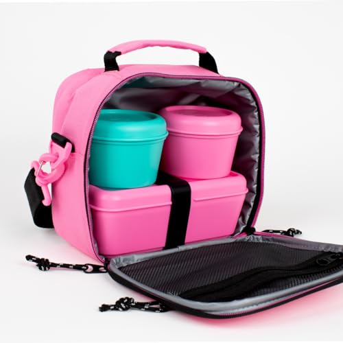 MILAN® Sunset Series 3.5L Insulated Food Cooler Bag, Pink