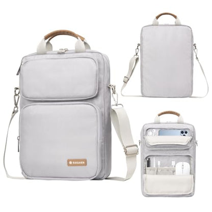 10-13 Inch Tablet Sleeve Bag, Ipad Bag for 13 In/11 in New iPad Pro M4 & 13 in Air M2 2024,iPad Pro 12.9 M2&M1,Ipad 10.9,Galaxy Tab S8+/S9+ 12.4,with Removable Shoulder Strap(Silver) - color: Silver, size: 10-13 Inch