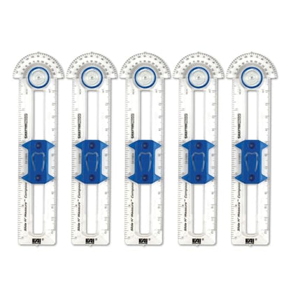 EAI Education Slide N' Measure® Compass: Clear - Set of 10