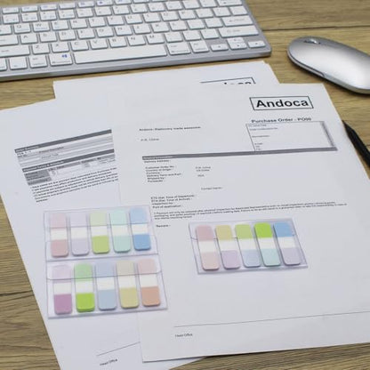 Tabs Flags Assorted Colors, 0.47 x 1.71 Inch Sticky Tabs, Easy to Post, 4 On-The-Go Dispensers/Pack, 400 Pages Total