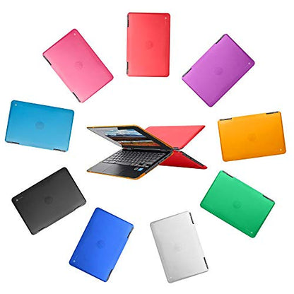 mCover Case Compatible for 2020～2022 11.6" HP Chromebook X360 11 G3 EE / G4 EE Laptops Only (NOT Fitting Any Other HP Models) - Orange - color: Orange