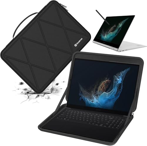 Smatree Hard EVA Protective Sleeve Case Compatible for 13.1 inch Samsung Galaxy Tab S10 FE+, for 12.4 inch Samsung Galaxy Chromebook 2 360 Notebook Bag (X8016) - color: X Series-Black, size: For 12-13 inch Samsung Galaxy Tab S10(X8016)