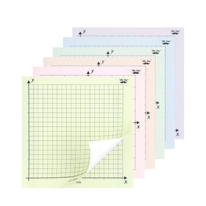 Mr. Pen- Graph Paper Sticky Notes, 6 Pads, 3x3 Inch, Pastel Colors | Graph Sticky Notes, Math Graph Paper, Graphing Sticky Notes, Grid Sticky Notes, Grid Notepad, Mini Graph Paper - color: Pastel