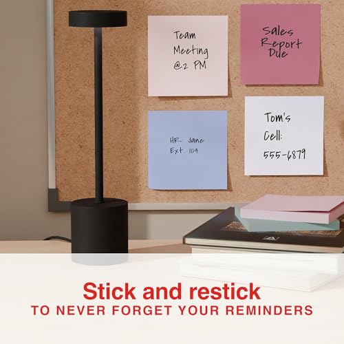 Staples Ultra Sticky Notes, 4" x 4", Ocean Mist Collection, 6 Pads/Pack (ST62876) - style: Ocean Mist