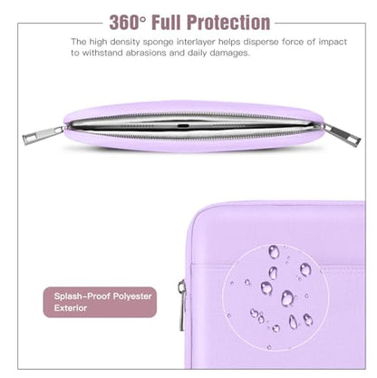 TiMOVO 9-11" Tablet Sleeve Bag, Taro Purple | Fit iPad 11" A16 2025 / 10.9"/10.2" / Air 11" 5/4 Gen / Galaxy Tab A9+/A11Plus 11", Fit Smart Keyboard - color: Taro Purple, size: 9-11 Inch